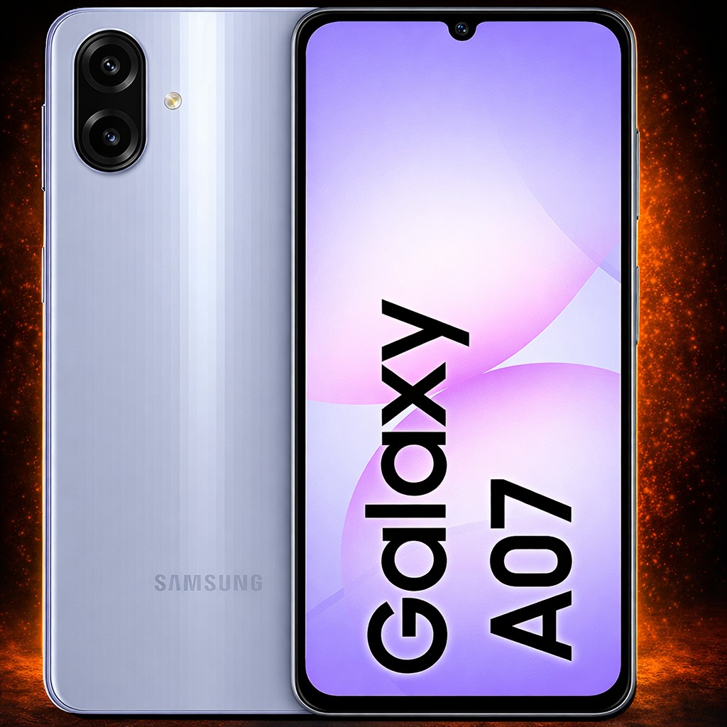 Samsung Galaxy A07 4/64GB Cargador - Light Violet