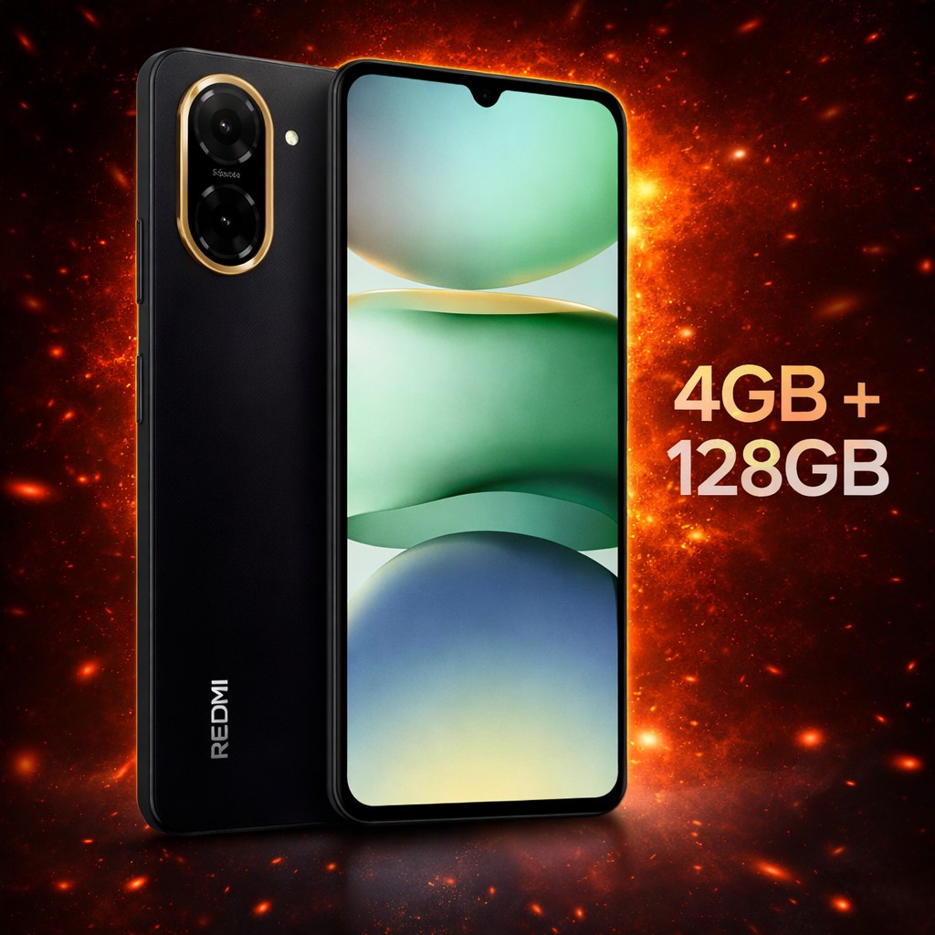 Redmi A5 4G 4+4/128GB - Midnight Black