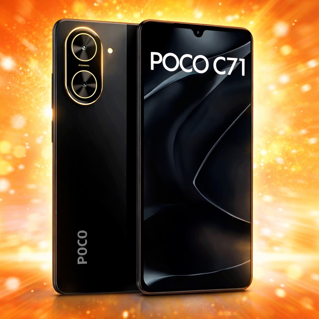 Poco C71 4/128GB - Black