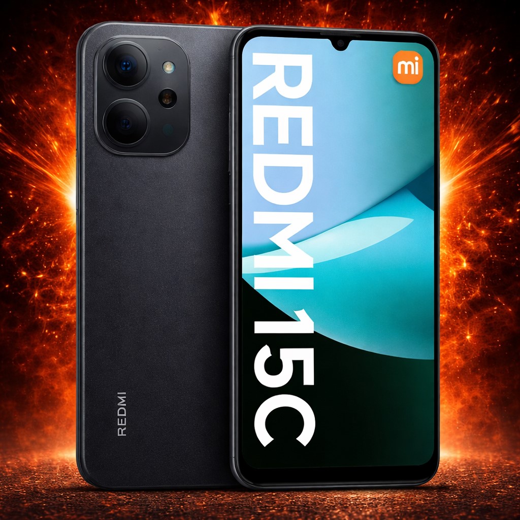 Redmi 15C 8/256GB - Midnight Black