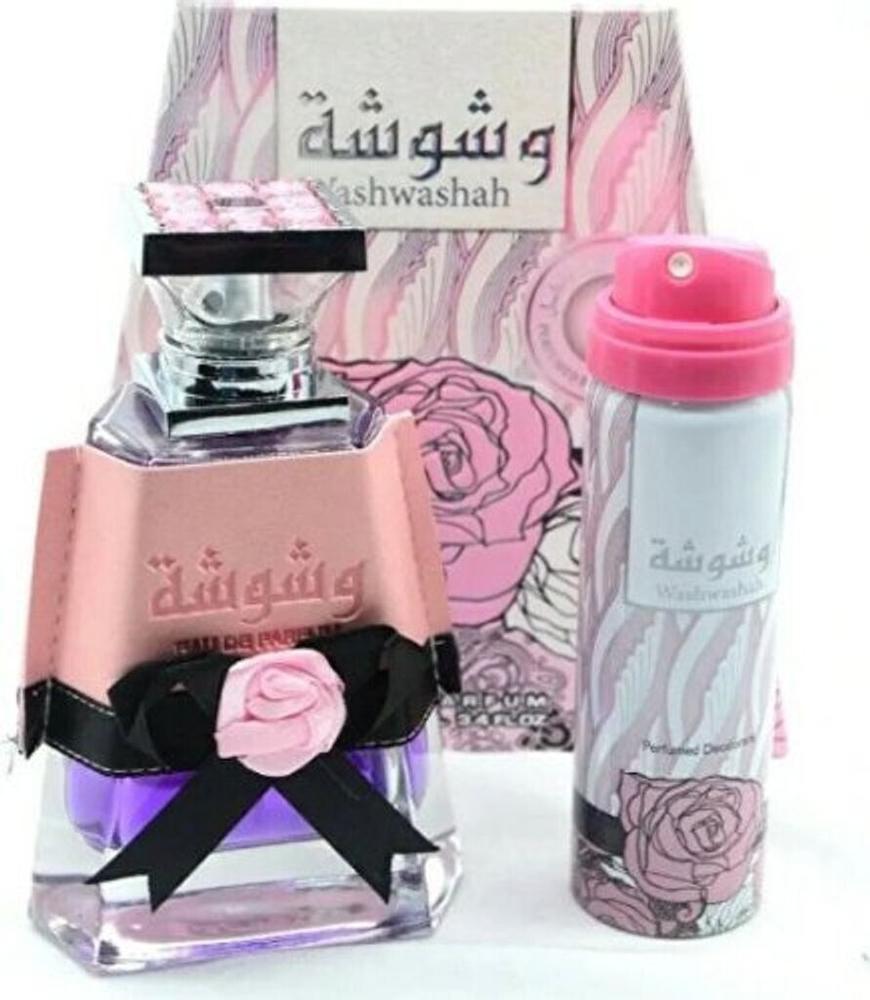 Lattafa Washwashah EDP 100ml/Deo 50ml
