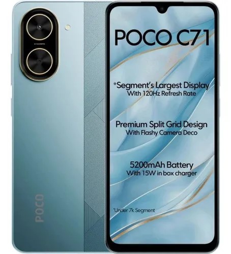 Poco C71 4/128GB - Blue