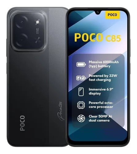 Poco C85 6/128GB - Black