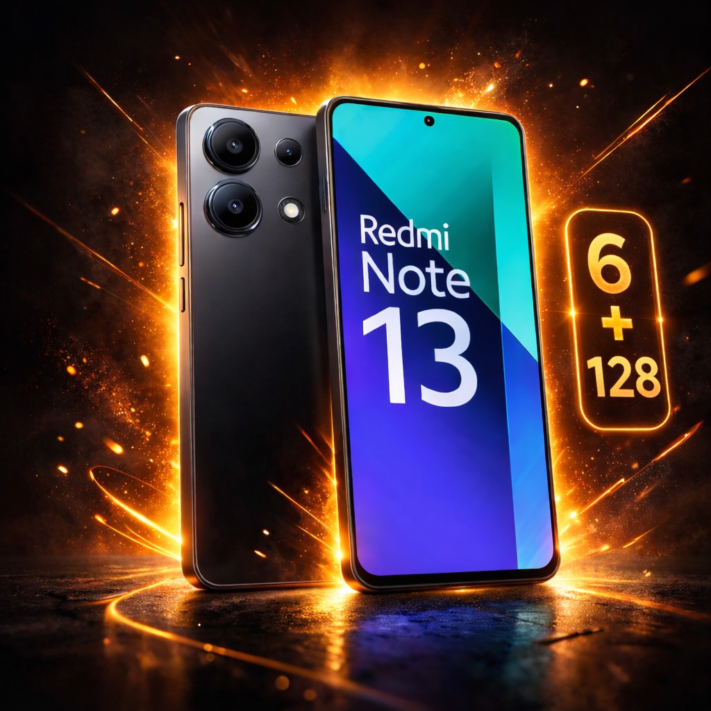 Redmi Note 13 6/128GB - Midnight Black