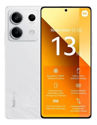 Redmi Note 13 5G 8/256GB - Artic White