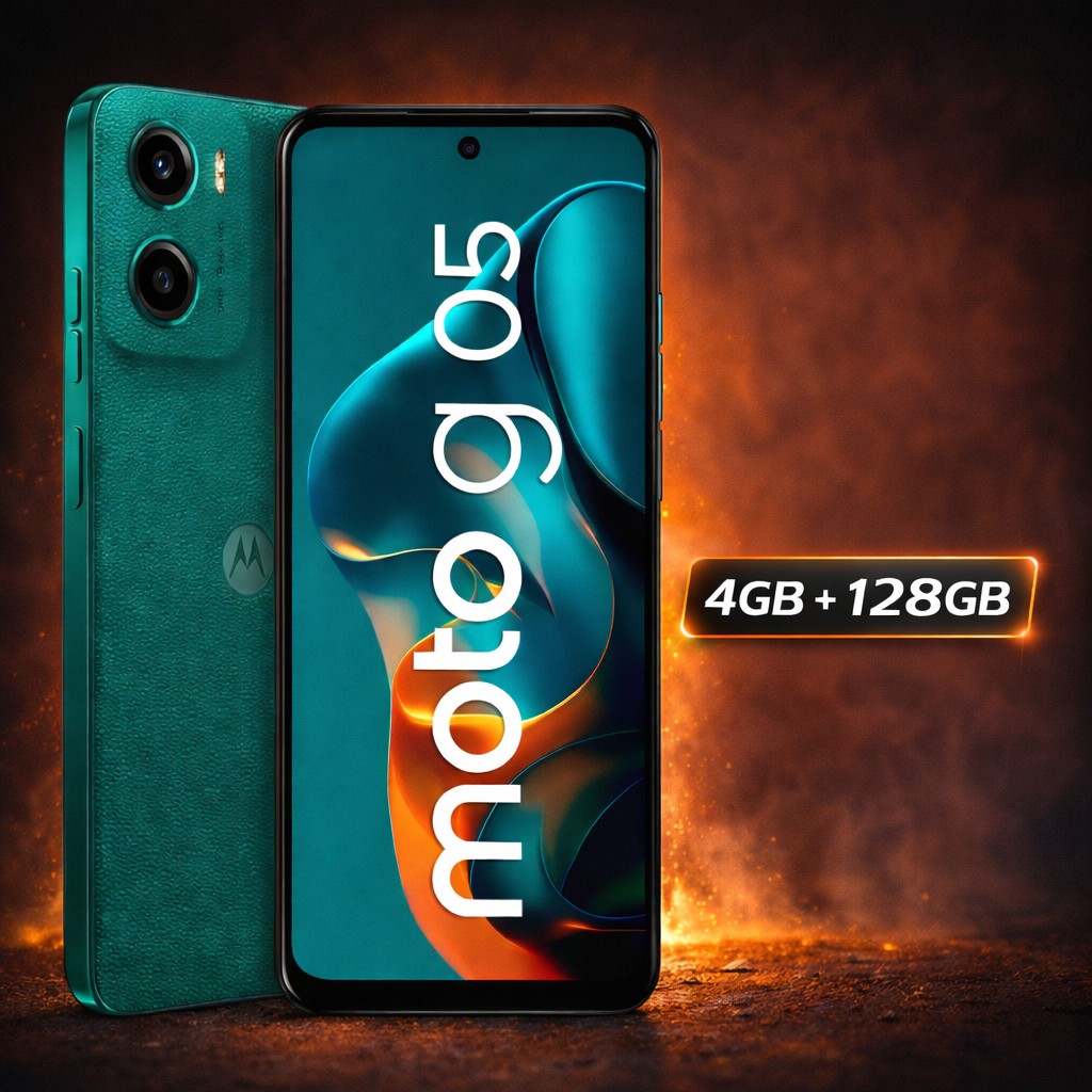 Motorola G05 4/128GB - Verde Profundo