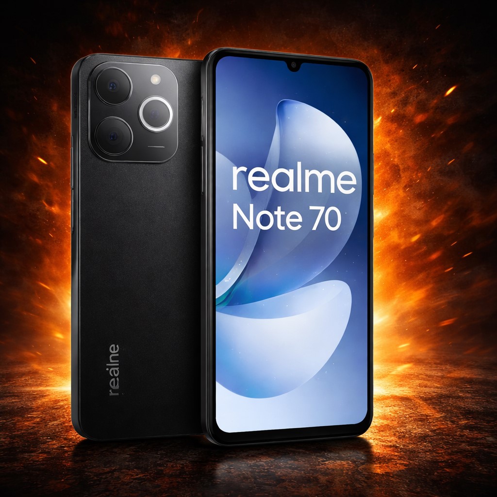 Realme Note 70 4/256GB - Obsidian Black
