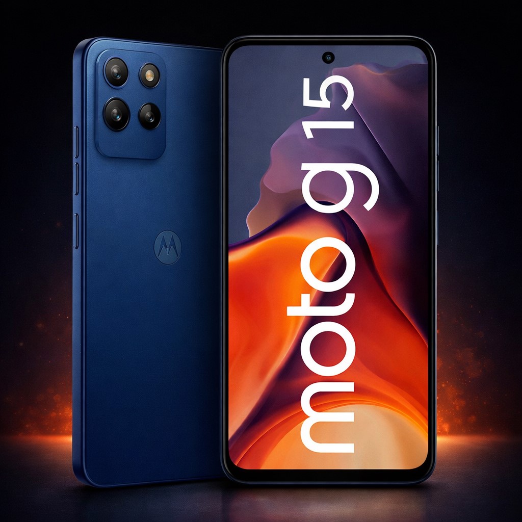 Motorola G15 4/128GB (Slim) - Satin Blue