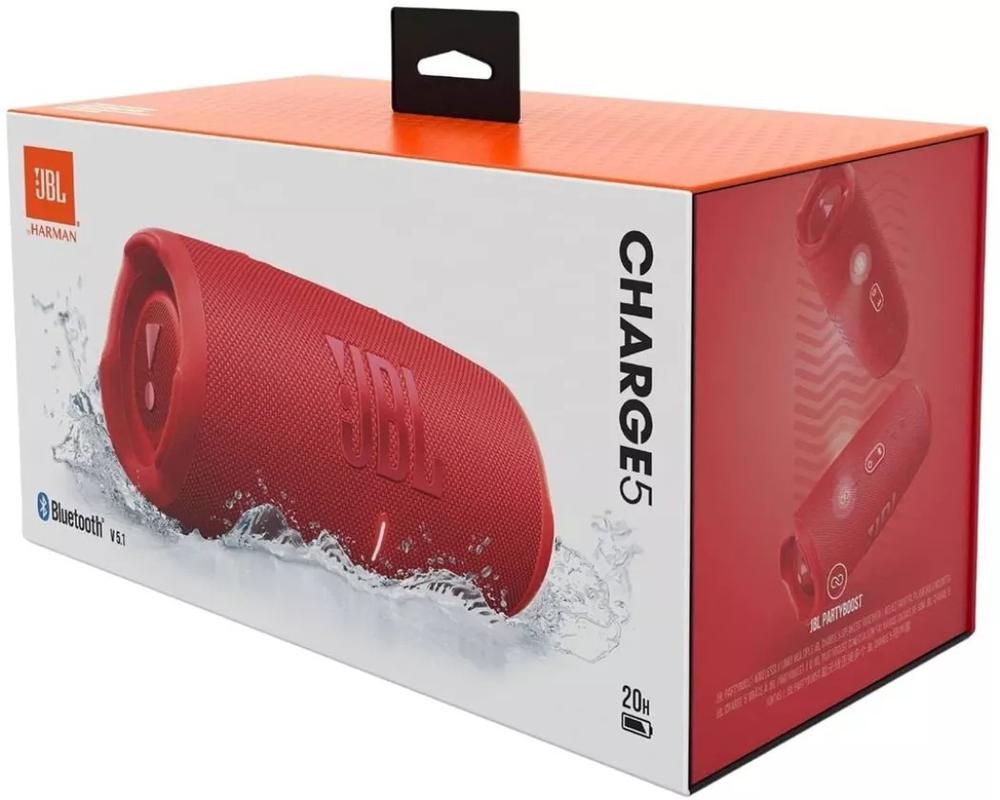 Parlante JBL Charge 5 Red (Rojo)