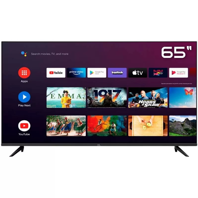 TV Smart MTEK MKQ65FSGU 65" QLED 4K