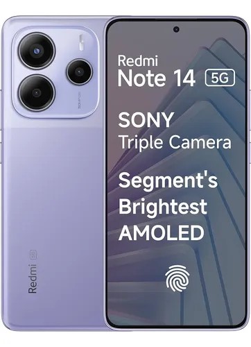 Redmi Note 14 5G 8/256GB - Lavander Purple