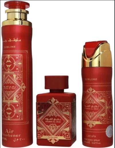 Lattafa Badee Al Oud Sublime  3PC Set