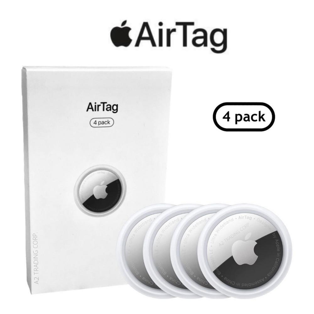 Apple Airtag Pack x4 MX542AM/A - Blanco/Silver