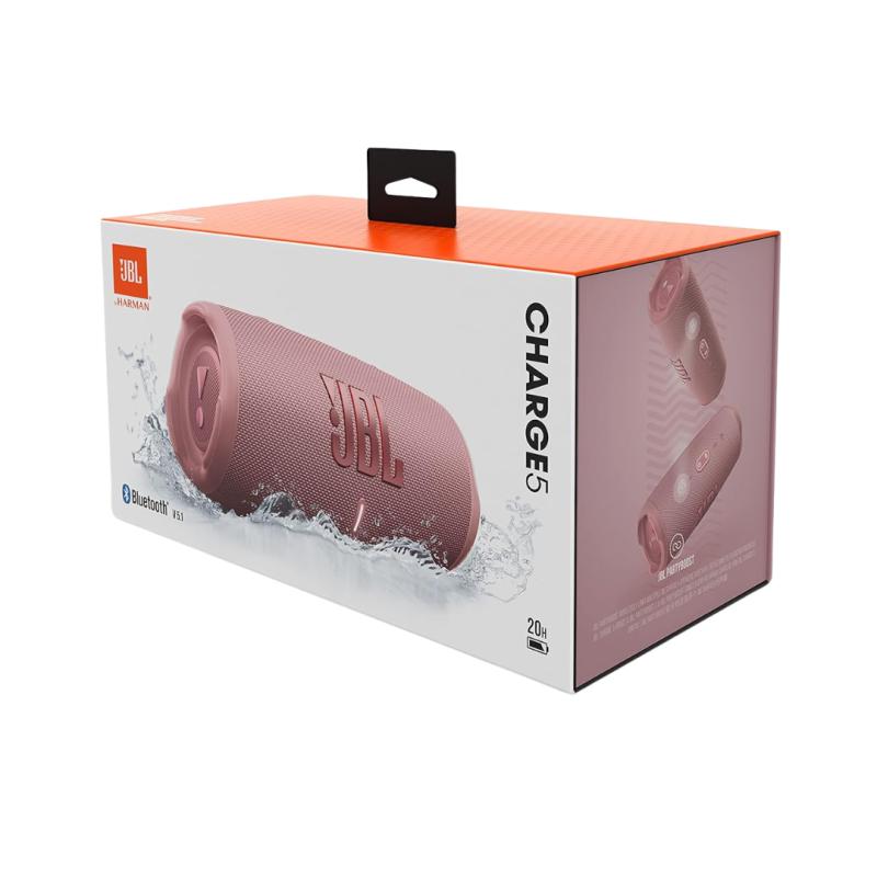 Parlante JBL Charge 5 Portable Bt Pink (Rosa)