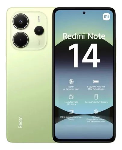 Redmi Note 14 8/256GB - Lime Green