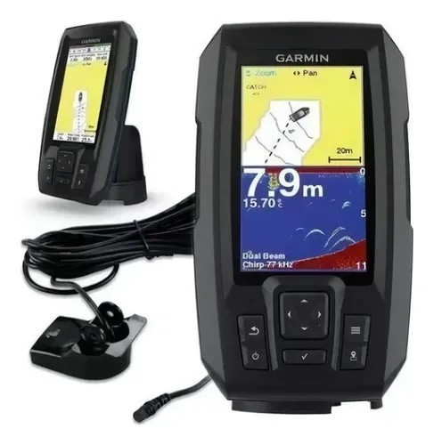 GPS Garmin Sonar Striker 4 + Tramsductor 3.5"