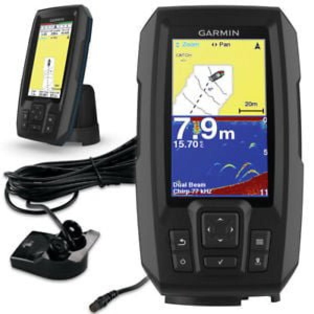 GPS Garmin Sonar Striker Plus 4 +Transductor 4.3"