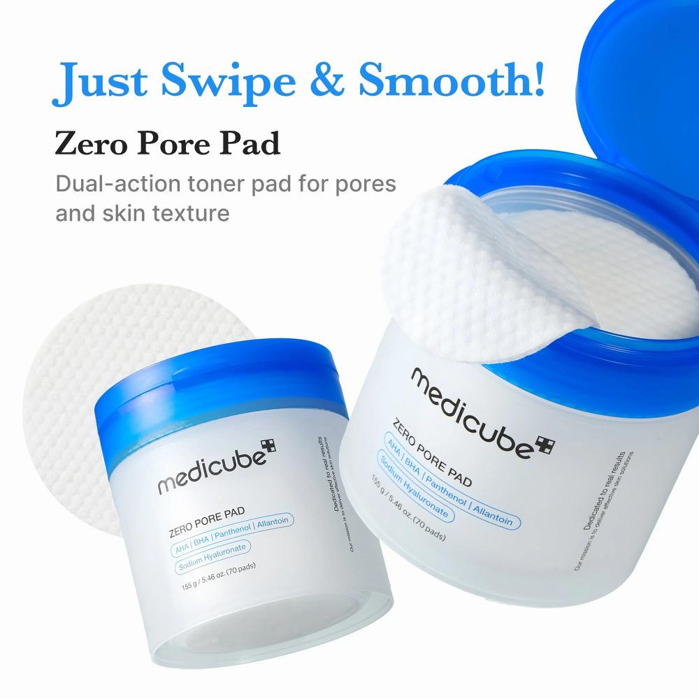 Tonico Facial Medicube Lenco Zero Pore Pad 2.0