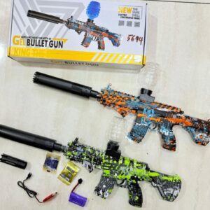 Arma Ametralladora Pistola Hidrogel Juguete + Muni