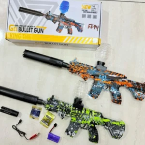 Arma Ametralladora Pistola Hidrogel Juguete Muni
