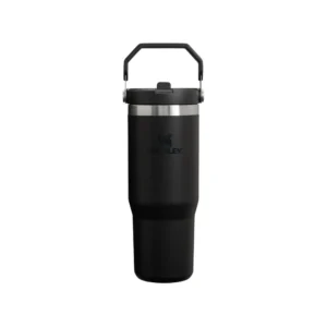 Botella térmica Stanley Flip Straw 0 88 L negra
