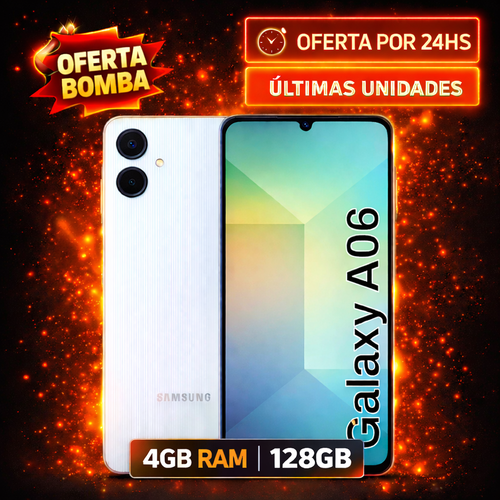 Samsung Galaxy A06 4/128GB - Light Blue - Imagen 3