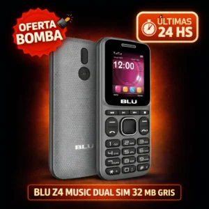 Blu Bold Z4 Music Grey (Gris)