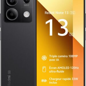 Redmi Note 13 5G 8/256GB – Grafite Black