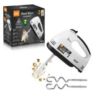 Batidora RAF 270w R.6633 Hand Mixer Con Accesorios