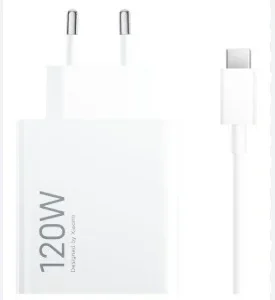 Cargador Para Celular Xiaomi Tipo C 120 W - Blanco