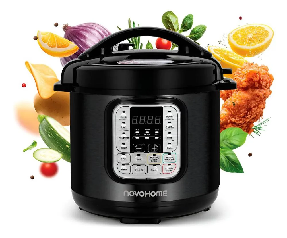 NovoHome Olla De Presion Digital NH-OM900