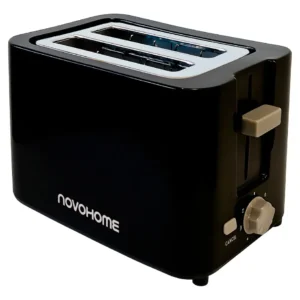 NovoHome Tostadora 2 Bahias NH-TO025N - Negro